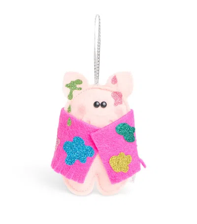 Sketch.switch.love Pig In Blanket Tree Decoration In Multi