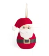 Sketch.switch.love Woollen Father Christmas Tree Decoration