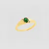Skf The Emerald Juna Tiny Oval Ring