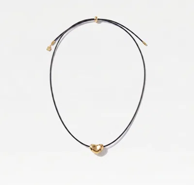 Skf The Empress Cord Necklace In Black