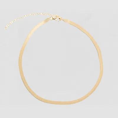 Skf The Flat Chain Choker In Neutral