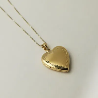 Skf The Floral Heart Photo Locket