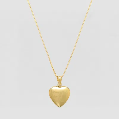 Skf The I Love You Engraved Photo Locket