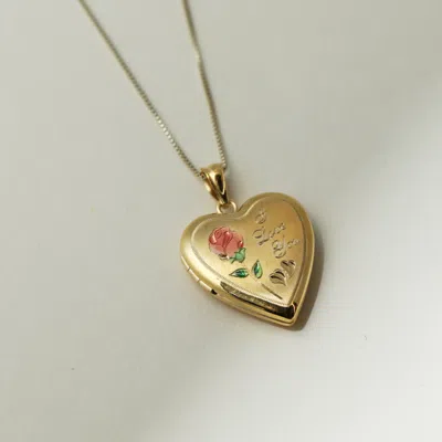 Skf The I Love You Rose Photo Locket