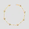 Skf The Kaia Flower Stone Link Bracelet
