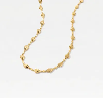 Skf The Koumi Pebble Necklace In Gold