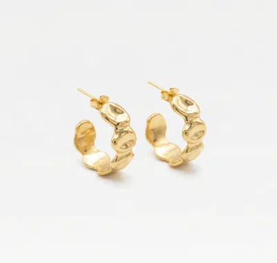 Skf The Lilia Hoop Earring In Gold