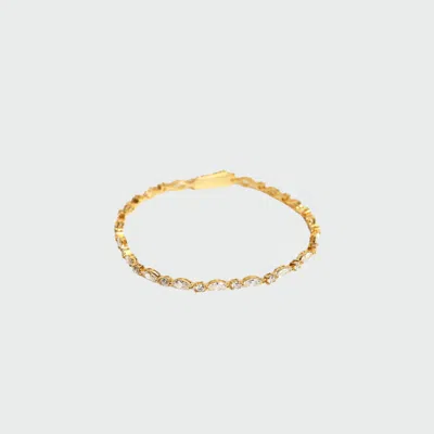 Skf The Marquis Round Stone Tennis Bracelet