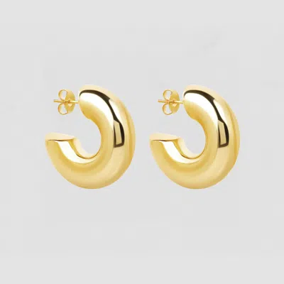 Skf The Medium Gold Hailey Hoops