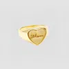 Skf The Mom Heart Signet Ring