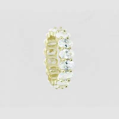 Skf The Oval Cut Eternity Band