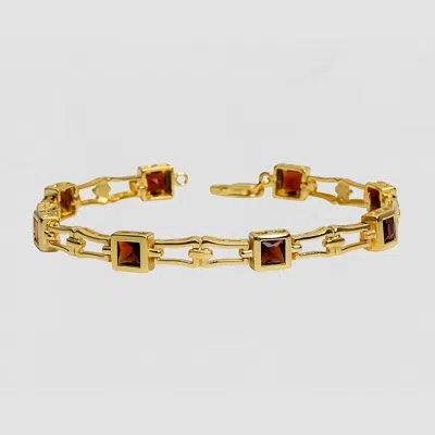 Skf The Red Square Vedra Link Bracelet