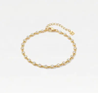 Skf The Round Bezel Bracelet In Gray