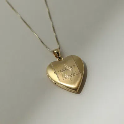 Skf The Star Of David Photo Locket