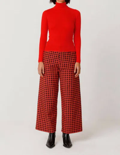 Skfk Aldara Gots Turtleneck In Red