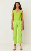 Skfk Amata Pants In Acid Green