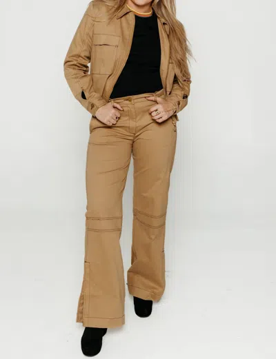 Skfk Hize Cozy Jacket In Cinnamon In Brown