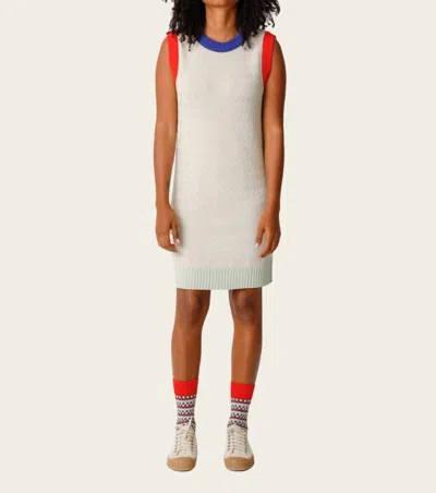Skfk Izar Sleeveless Knit Dress In Off White