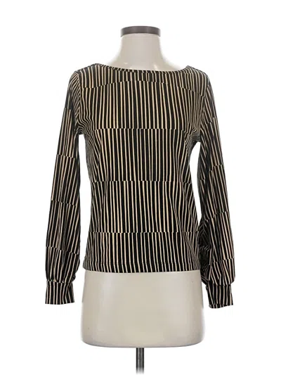Pre-owned Skfk Long Sleeve Blouse In Gold