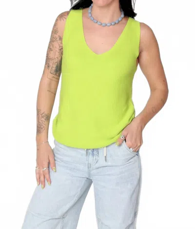Skfk Maixa Tee Shirt In Acid Green In Yellow