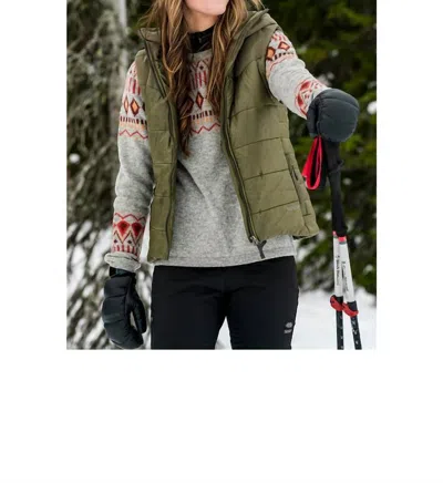 Skhoop Vera Vest In Olive