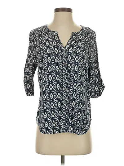 Pre-owned Skies Are Blue 3/4 Sleeve Blouse In Blue