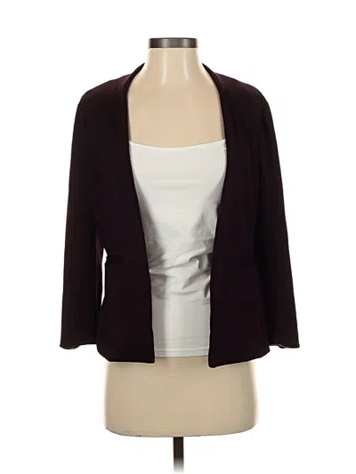 Pre-owned Skies Are Blue Blazer Jacket In Burgundy