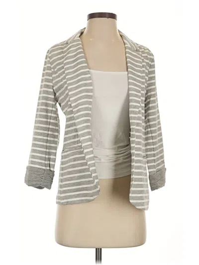 Pre-owned Skies Are Blue Blazer Jacket In Gray