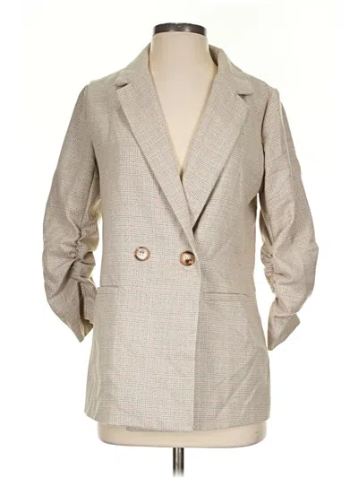 Pre-owned Skies Are Blue Blazer Jacket In Ivory