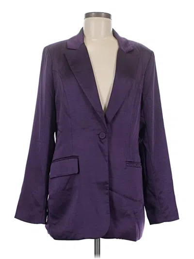 Pre-owned Skies Are Blue Blazer Jacket In Purple