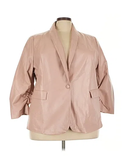 Pre-owned Skies Are Blue Blazer Jacket In Tan