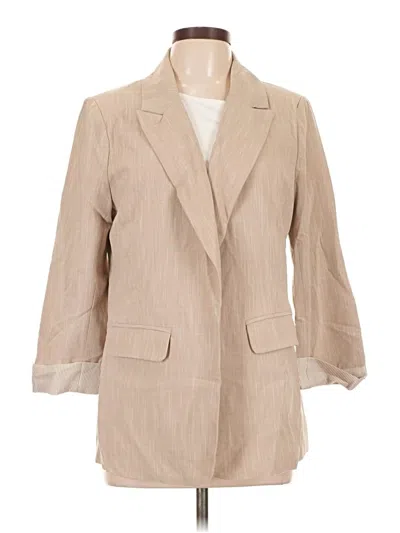 Skies Are Blue Blazer Jacket In Tan