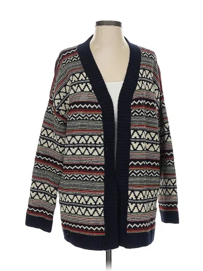 Pre-owned Skies Are Blue Cardigan Sweater In Blue