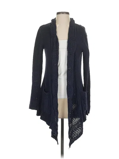 Pre-owned Skies Are Blue Cardigan Sweater In Blue