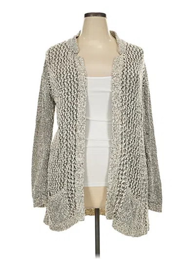 Pre-owned Skies Are Blue Cardigan Sweater In Gray