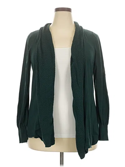 Pre-owned Skies Are Blue Cardigan Sweater In Green