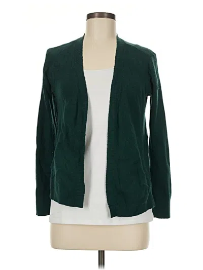 Pre-owned Skies Are Blue Cardigan Sweater In Green