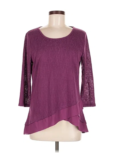 Pre-owned Skies Are Blue Cardigan Sweater In Purple