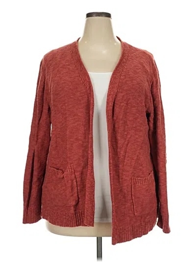 Pre-owned Skies Are Blue Cardigan Sweater In Red