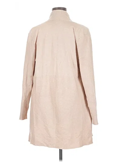 Pre-owned Skies Are Blue Cardigan Sweater In Tan