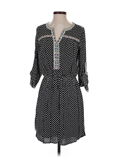 Pre-owned Skies Are Blue Casual Dress In Black