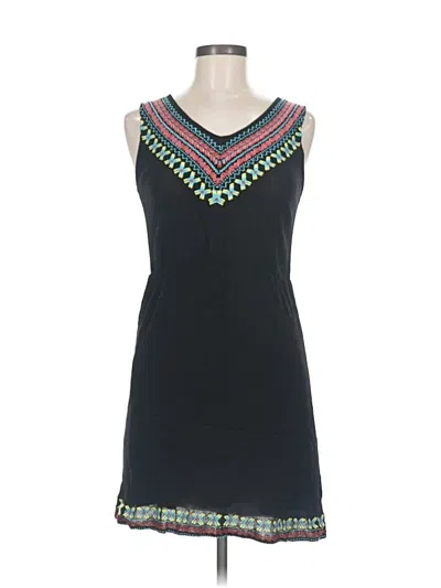 Pre-owned Skies Are Blue Casual Dress In Black