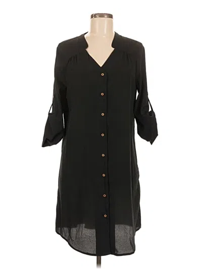 Pre-owned Skies Are Blue Casual Dress In Black