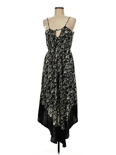 Pre-owned Skies Are Blue Casual Dress In Black