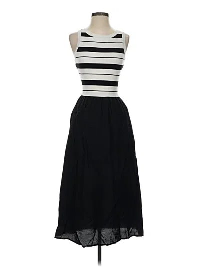 Pre-owned Skies Are Blue Casual Dress In Black