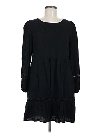 Pre-owned Skies Are Blue Casual Dress In Black