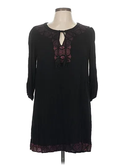 Pre-owned Skies Are Blue Casual Dress In Black
