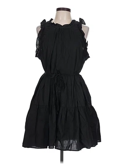 Pre-owned Skies Are Blue Casual Dress In Black
