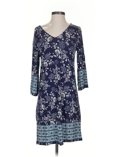 Pre-owned Skies Are Blue Casual Dress In Blue