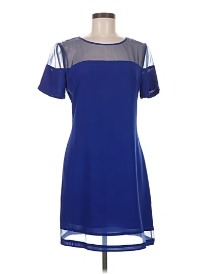 Pre-owned Skies Are Blue Casual Dress In Blue